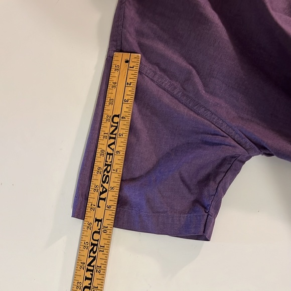 St. John’s Bay Men’s  Short Sleeve Button Down Shirt in Purple size XX-Large - Picture 8 of 9